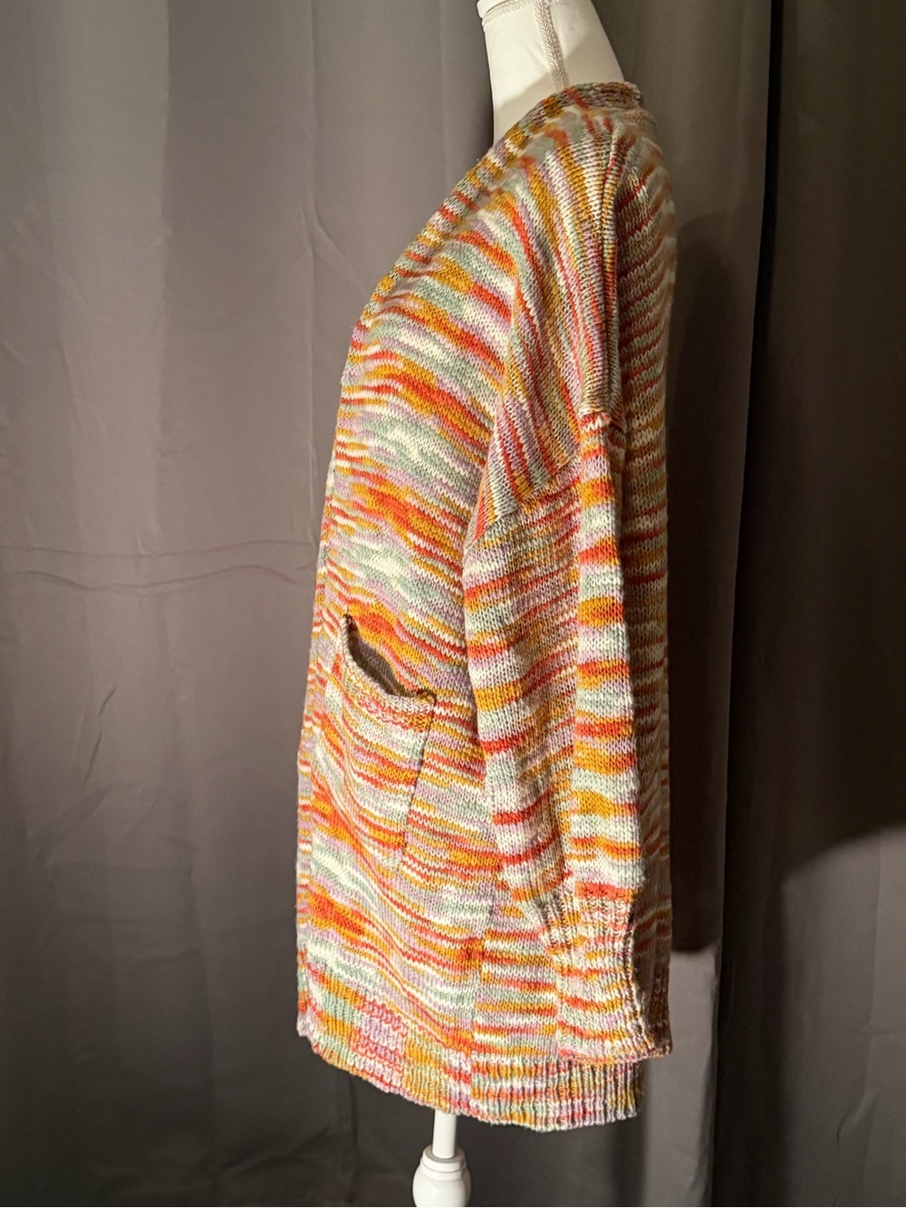 Haptics By Holly Harper Multicolor Knit Top - 3x View 2